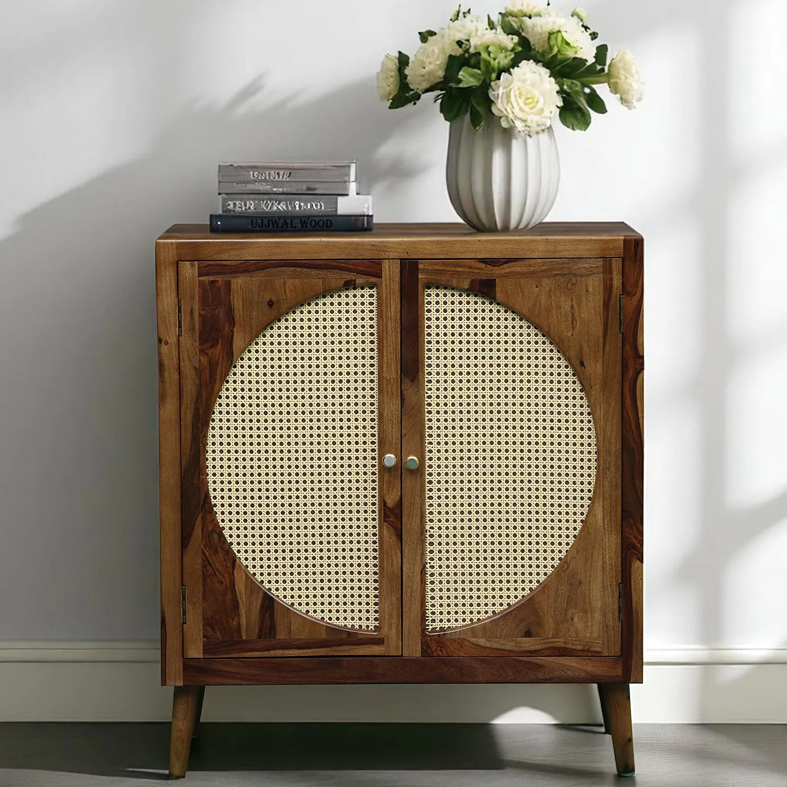 Sheesham Wood Sideboards in Provincial Teak Finish - Ujjwal Wood