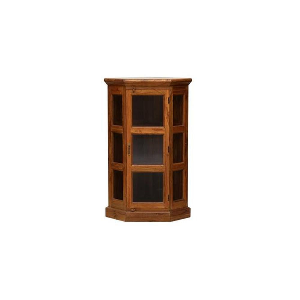 Simson Solid Wood Bookshelf In Natural Finish