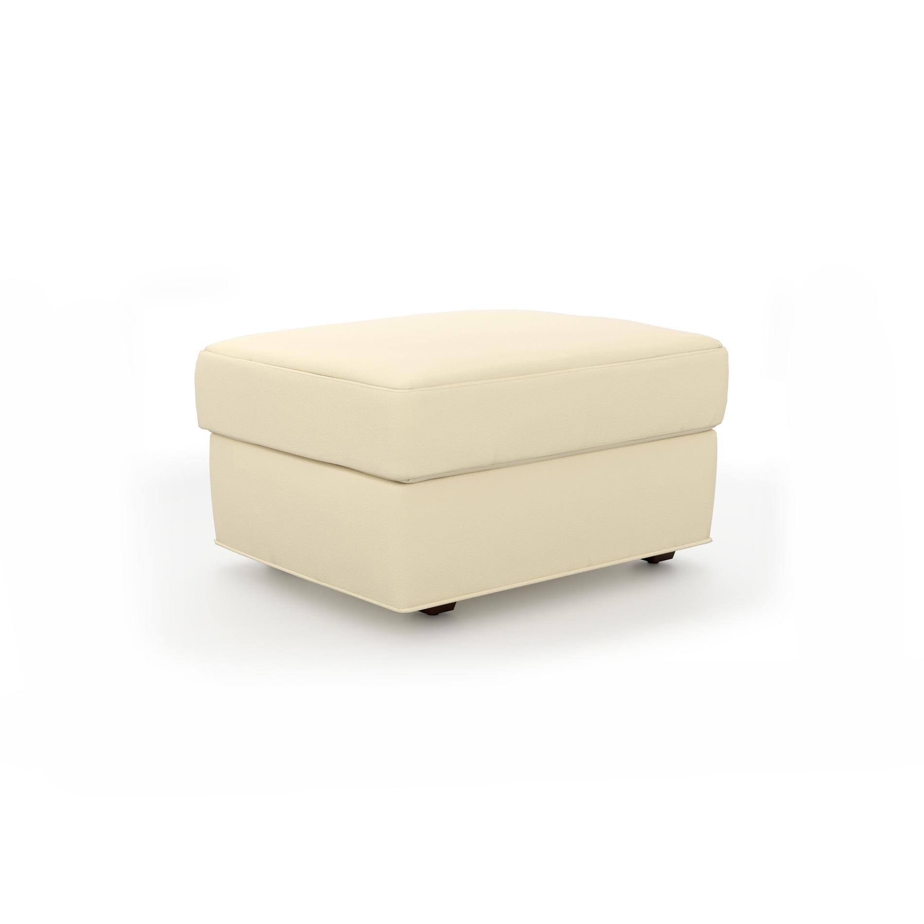 Apollo Leatherette Ottoman
