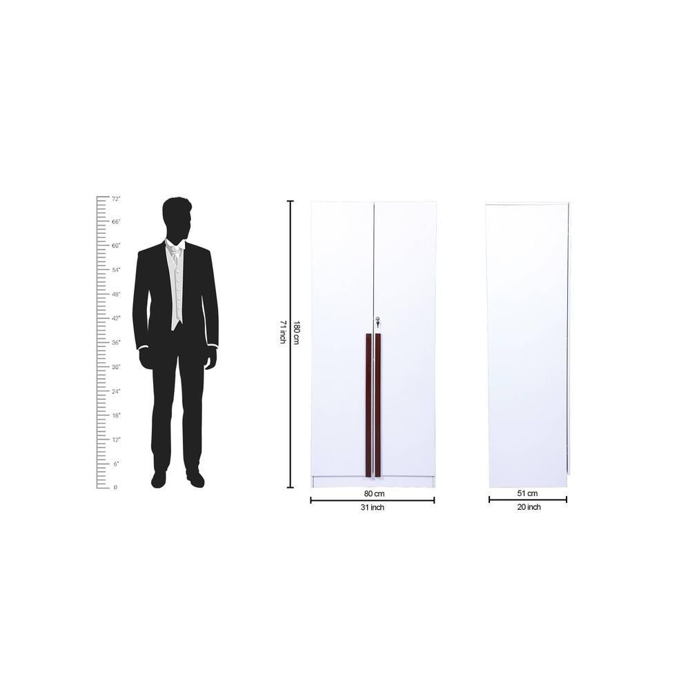 Nelson Engineered Wood Wardrobe