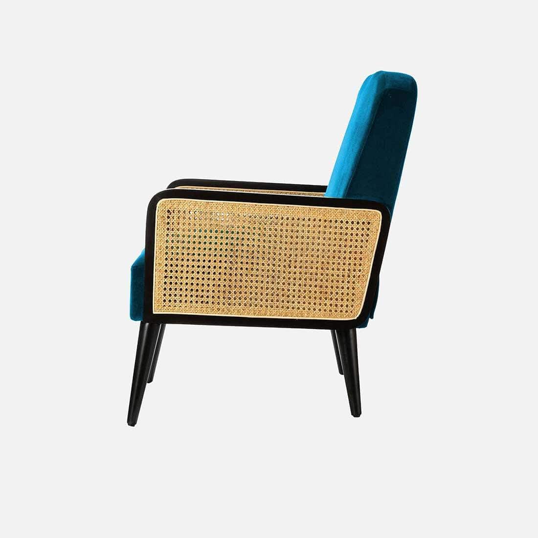 Haden Ratan Accent Chair in T blue Colour