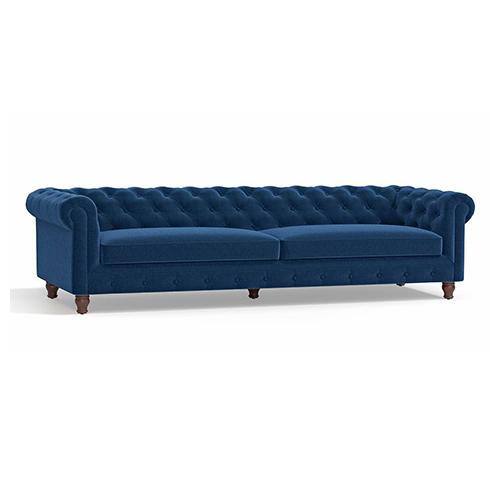 Winchester Premium 4 Seater Fabric Sofa in Cobalt Colour