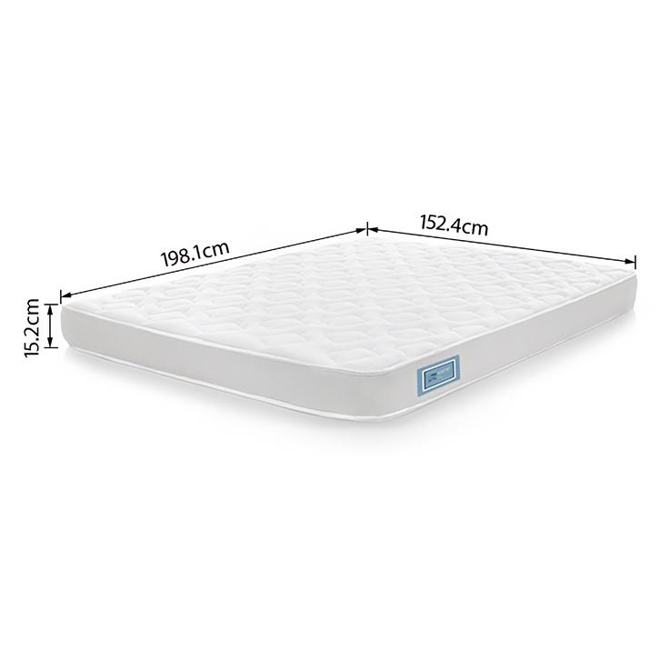Aer Latex Queen Size Mattress (Mattress Thickness : 6 Inches, Mattress Dimensions : 78 x 60 in)