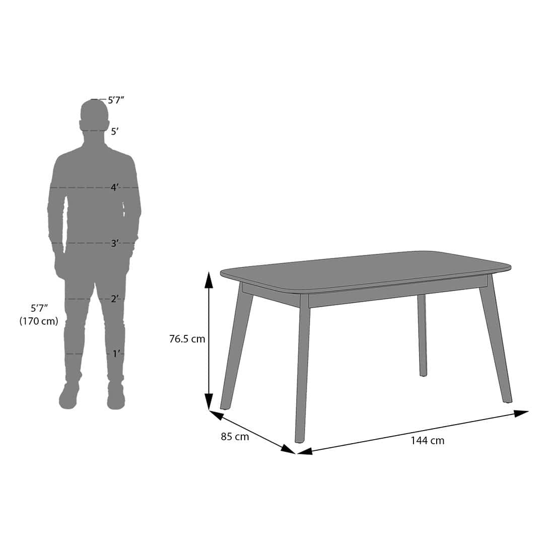 Lunar Grey Mirage Stone 6 Seater Dining Table With Atlas Dining chair Set