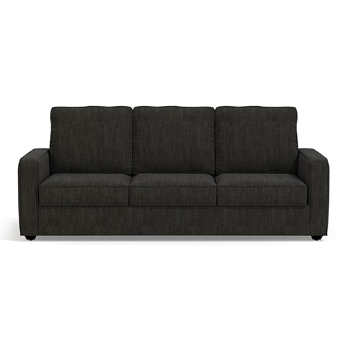 Apollo Sofa Set (Colour : Graphite Grey, Cushion : Hard, Back Type : High Back, Seater : 3+1+1)