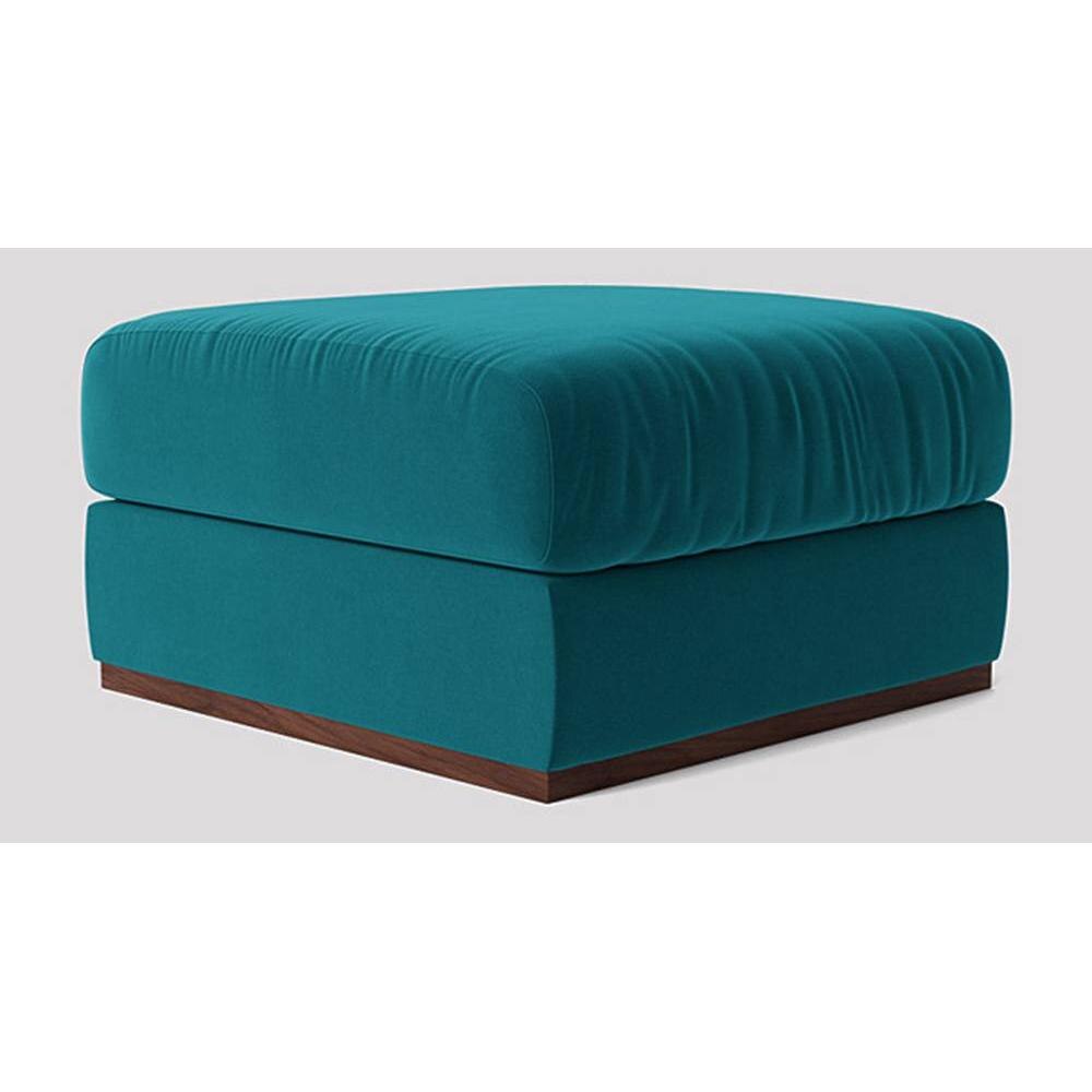 Royse Ottoman Color in T Blue