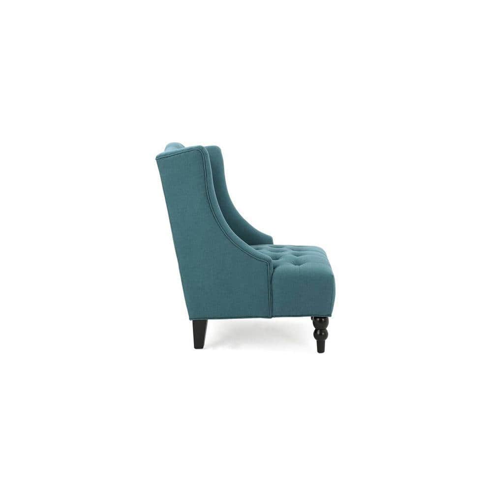 Denny Accent Chair in T blue Colour