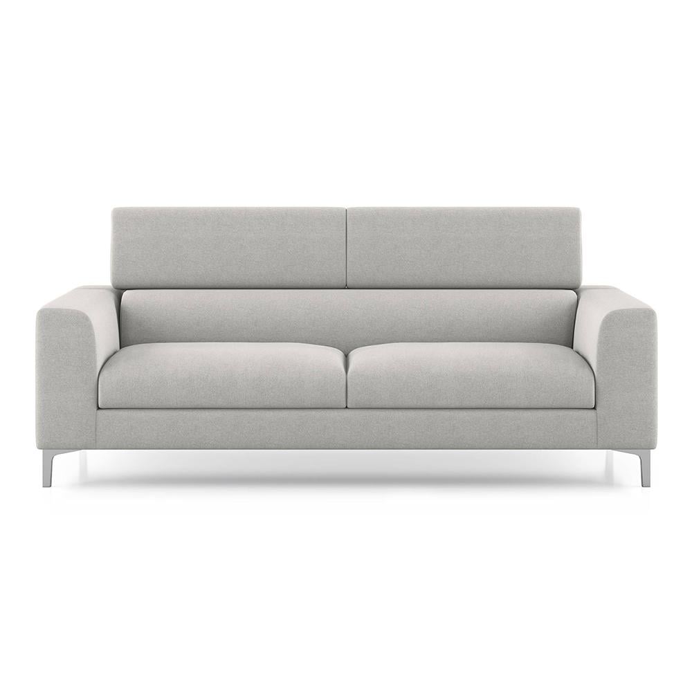 Chelsea 3 Seater Fabric Sofa (Vapour Grey)