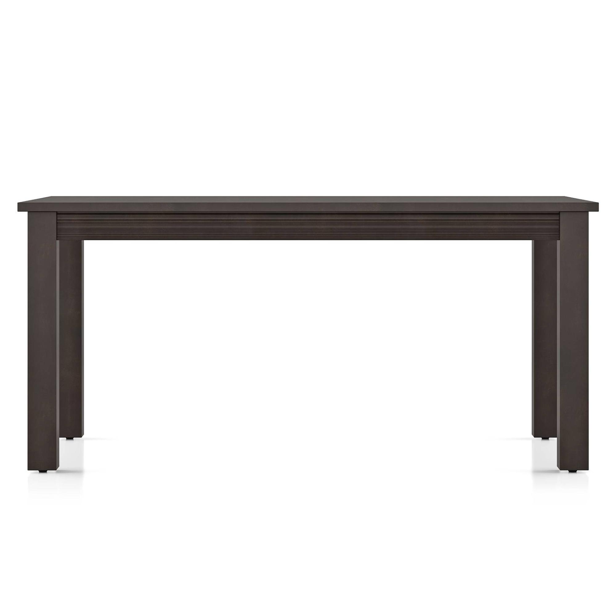 Casella 6 Seater Dining Table In Mocha Walnut Finish