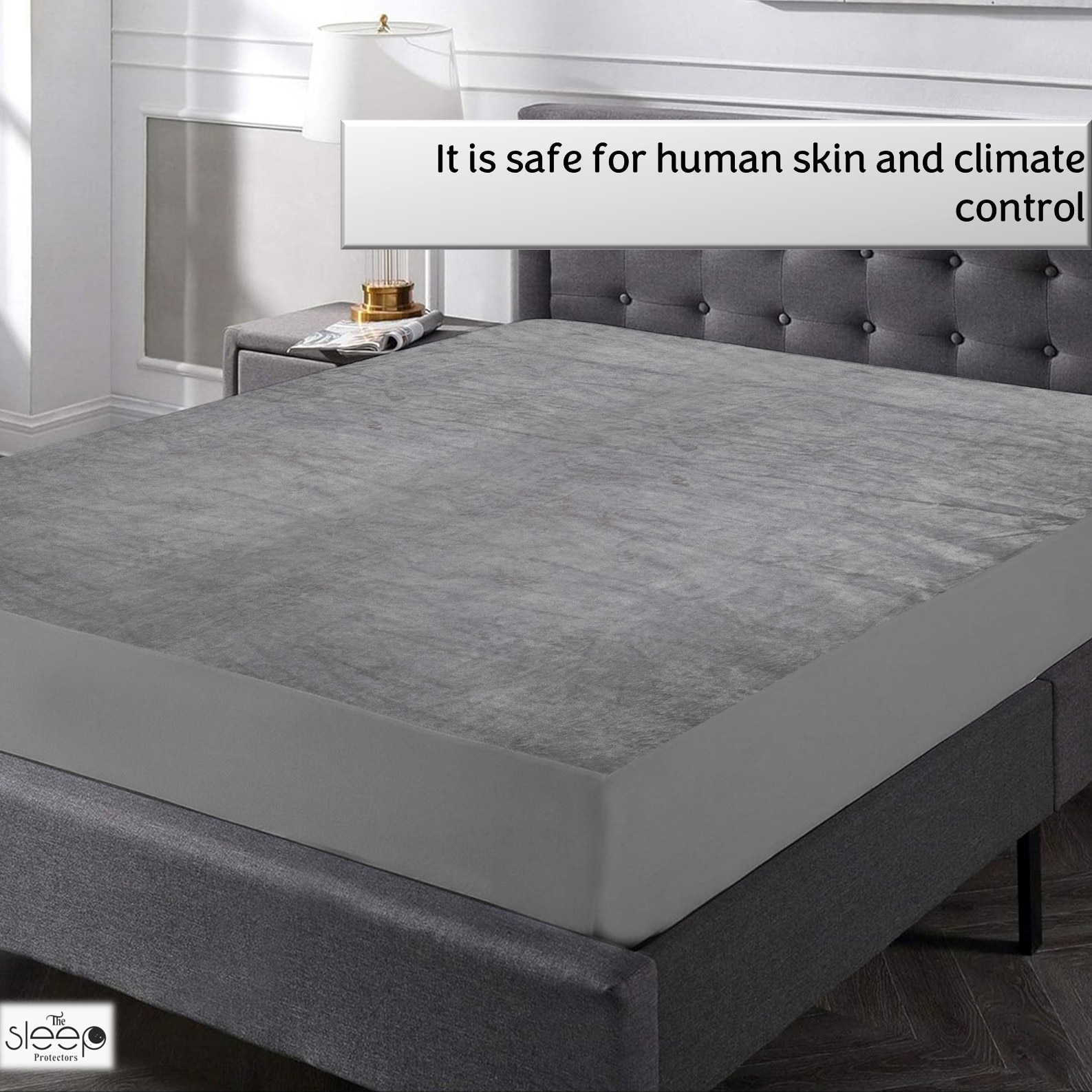 Premium Jacquard Polyester Fabric  Single Bed  Waterproof Mattress Protector  Bed Cover ‎75x48  Pack of 2