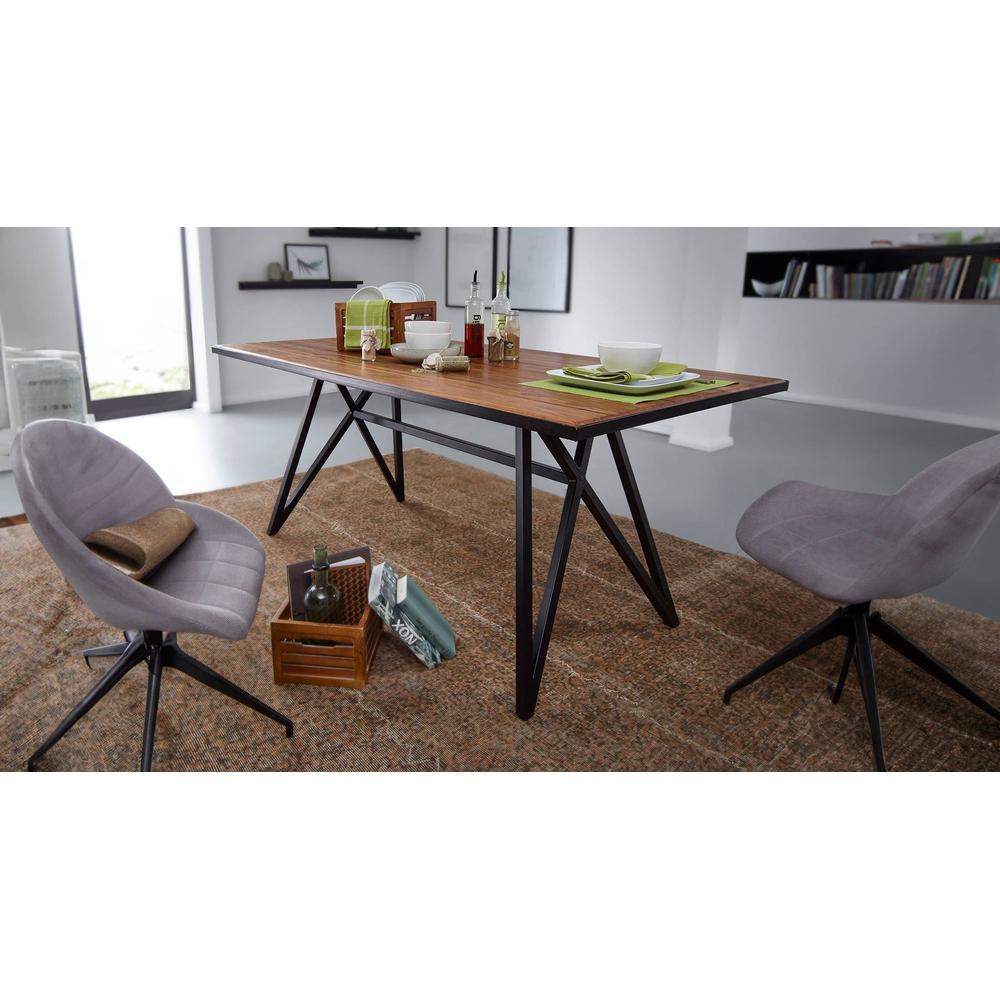 Iain 6 Solid Wood Dining Table