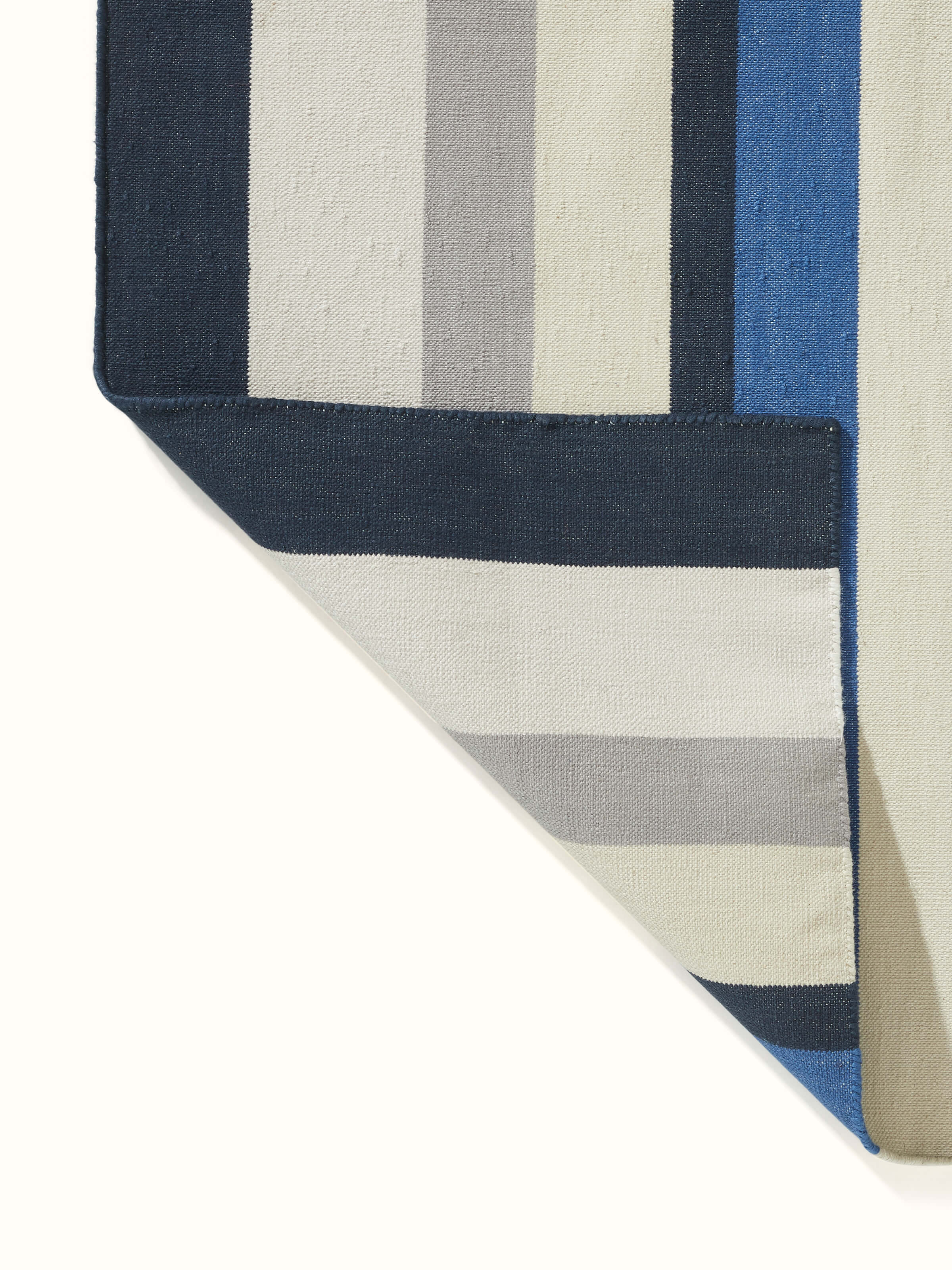 Back view illustrating the handwoven structure and durability