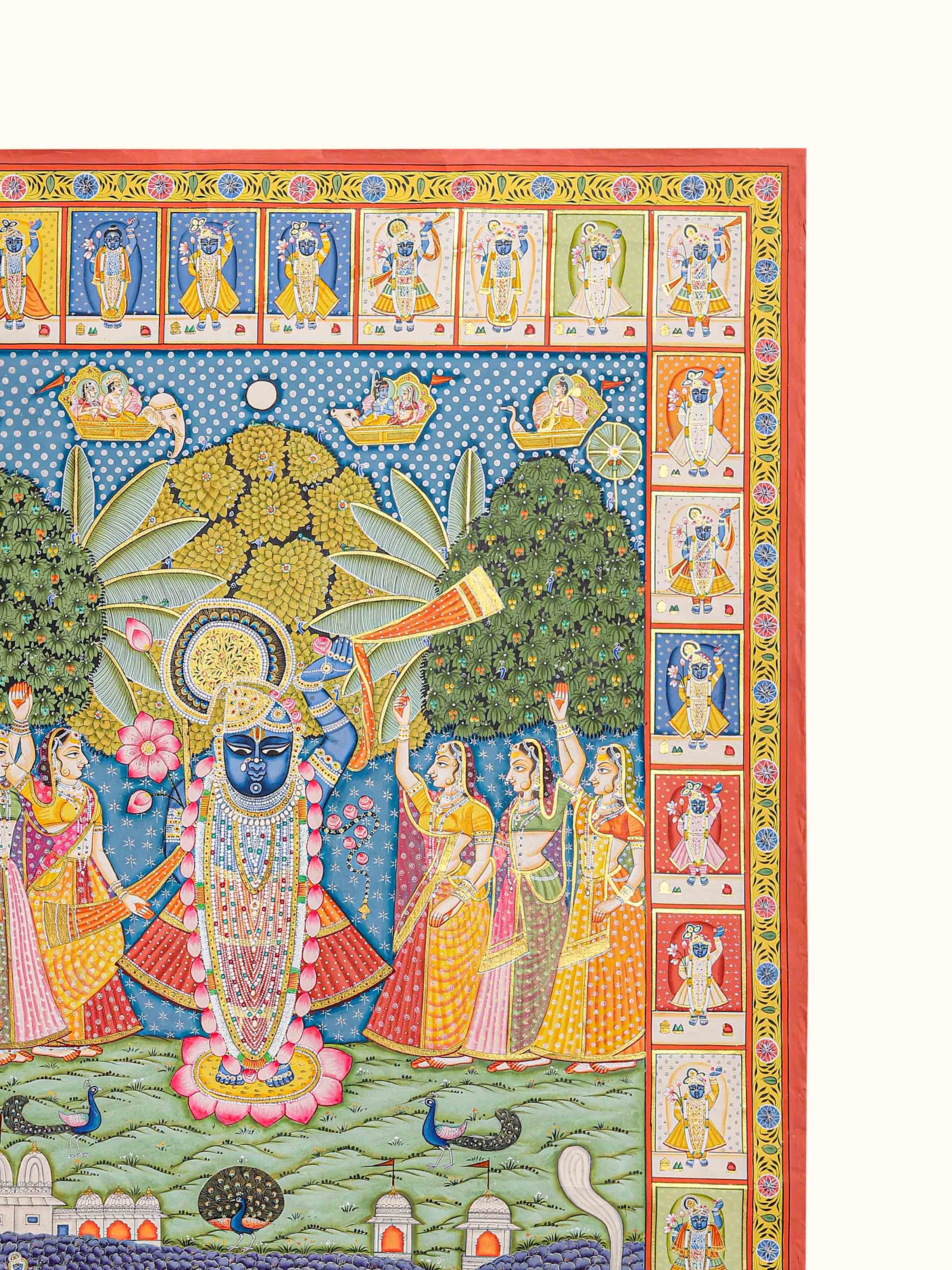 Sharad Purnima 24 Darshan Pichwai Painting