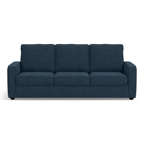 Apollo Sofa Set (Colour : Indigo Blue, Cushion : Soft, Back Type : High Back, Seater : 3+1+1) - Urban Ladder