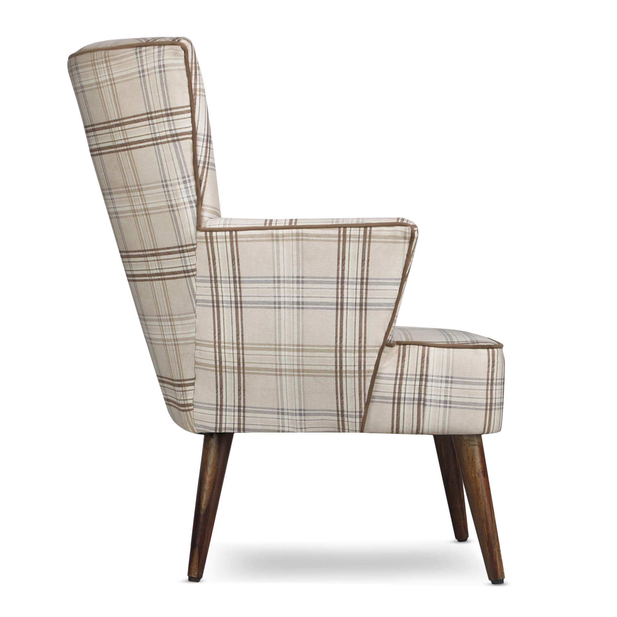 Lucie Small Wing Back Chair
