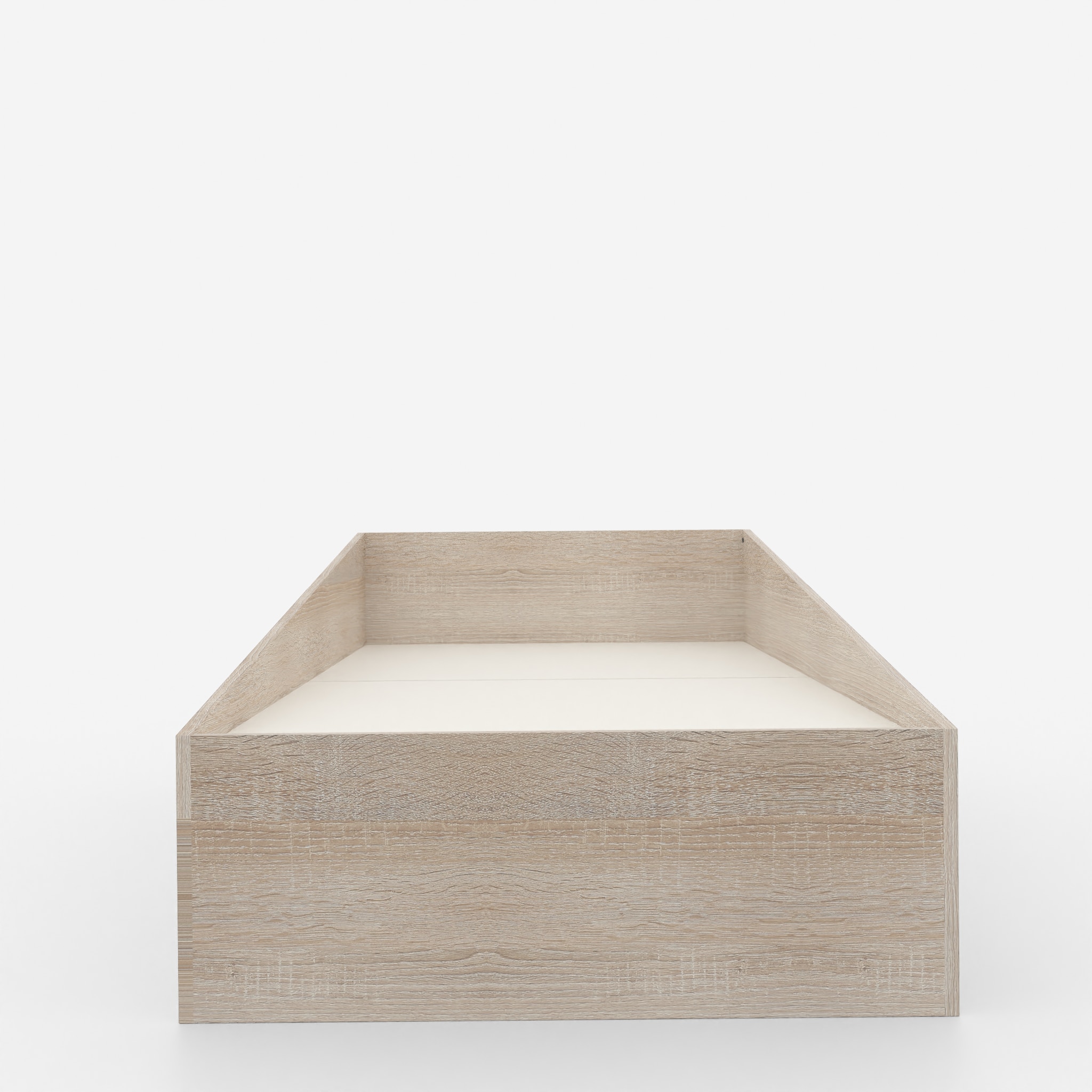 Ramp Up Single Bed in Oak and Rainbow Theme