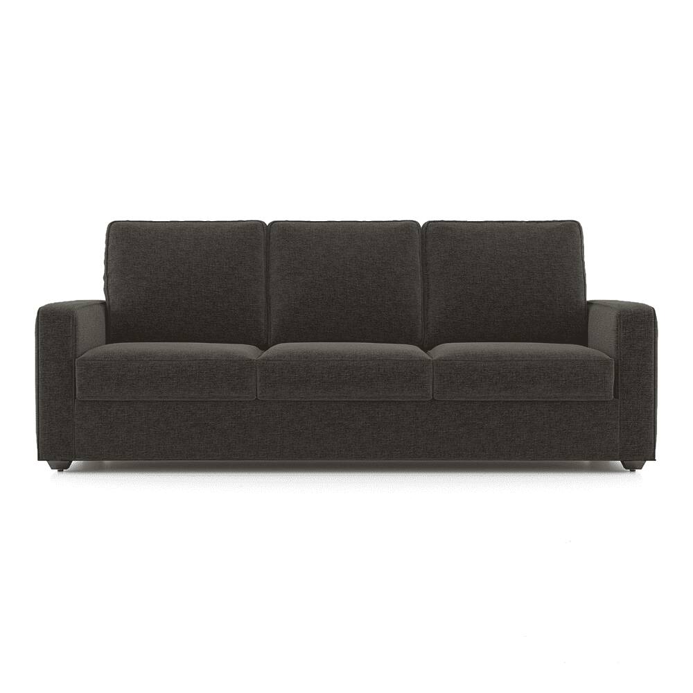 Apollo Sofa Set (Colour : Smoke Grey, Cushion : Hard, Back Type : High Back, Seater : 3+1+1)