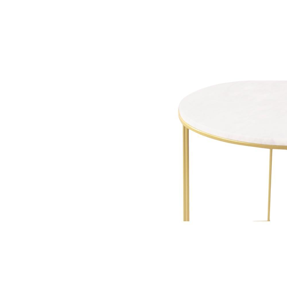 Fabriano Nesting Coffee Table In Gold Finish