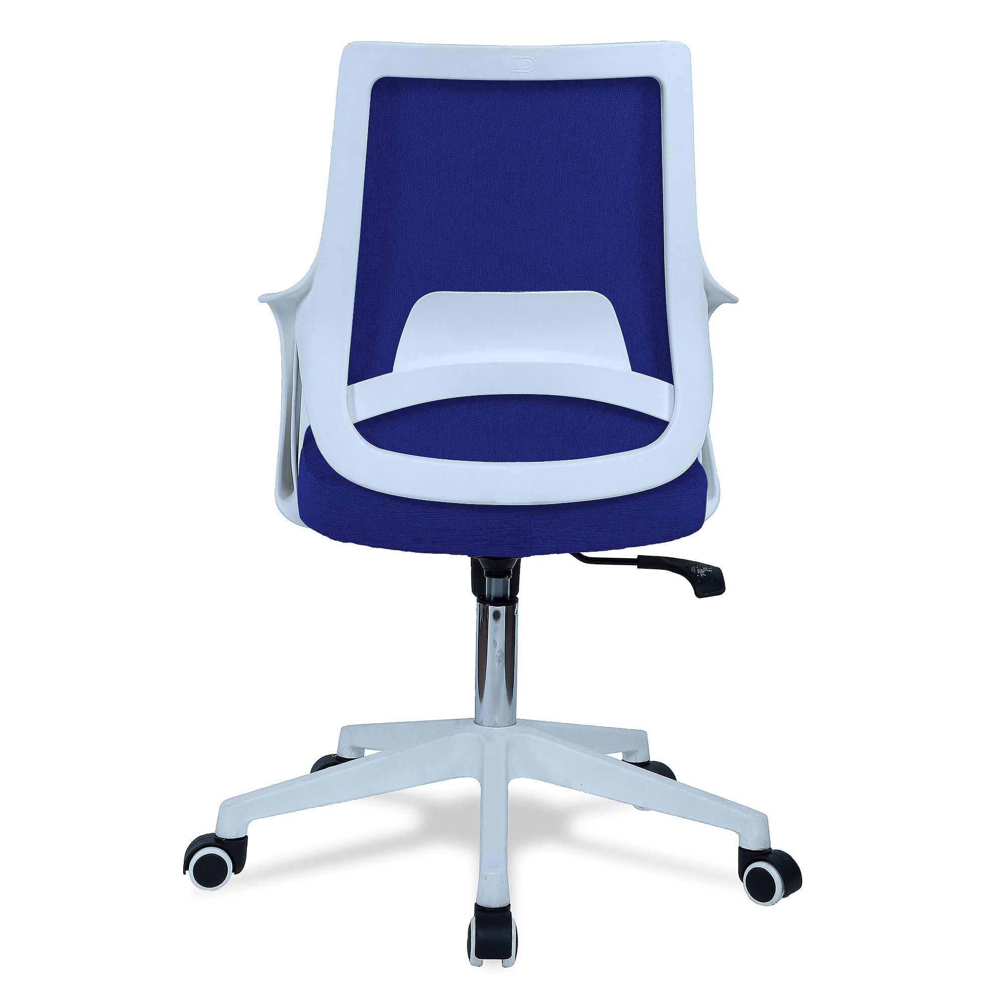 Mearveal Mid Back Ergonomic Chair in Blue Colour