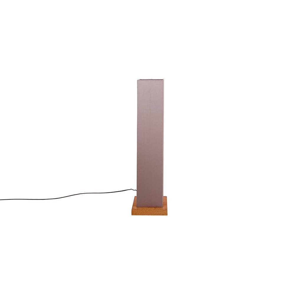 Jacques Grey Cotton Shade Floor Lamp