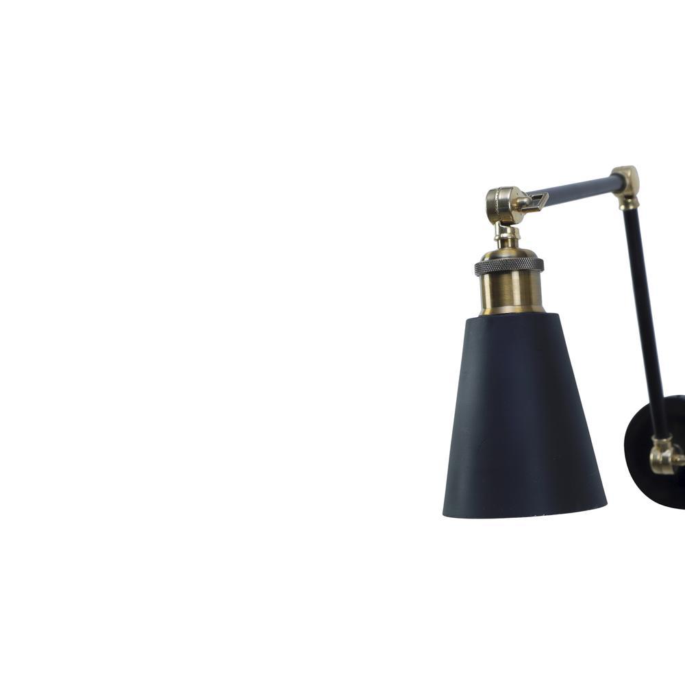 Morden Black Metal Wall Light
