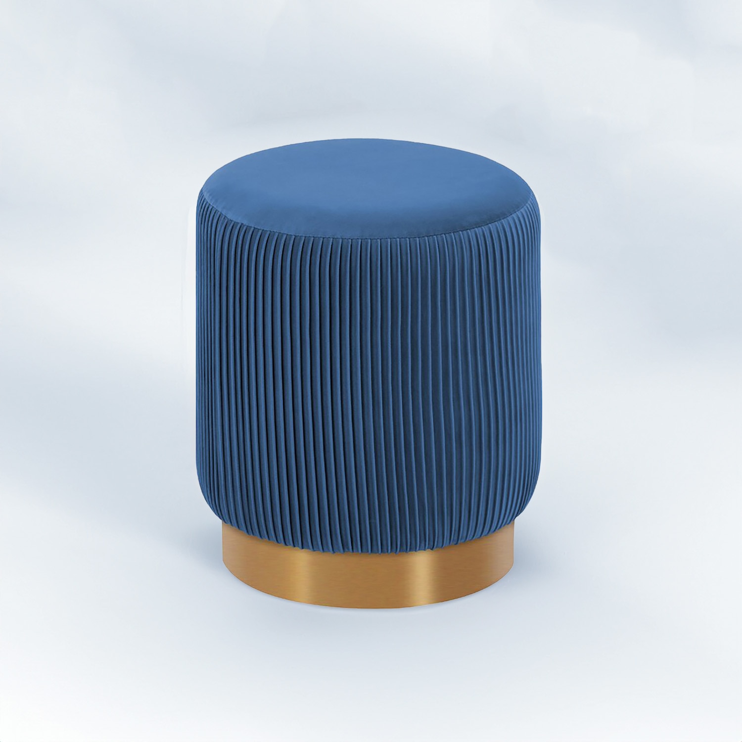Blissful Blue Pouf - Nestroots