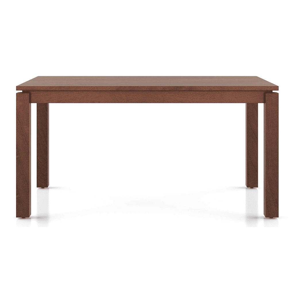 Atlas Solid Wood 6 Seater Compact Dining Table In Honey Finish
