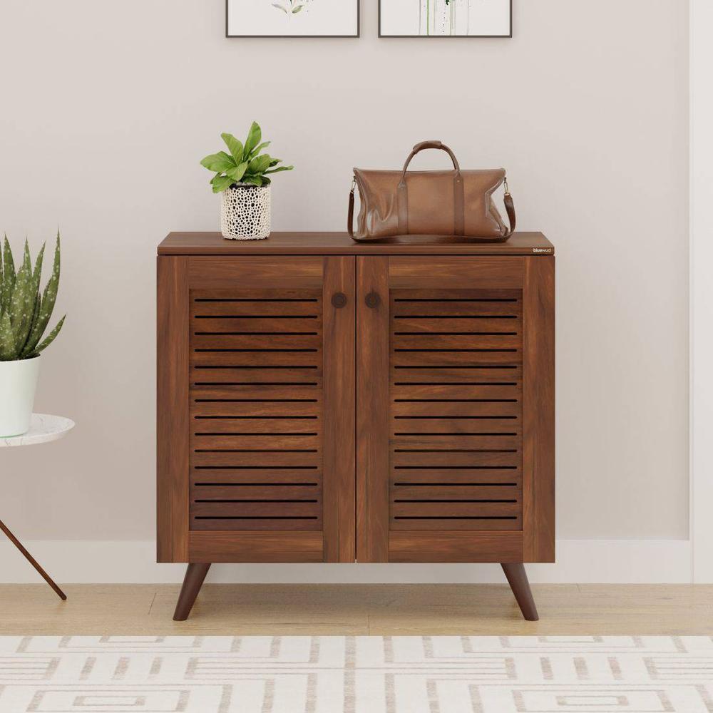 Carlem Engineered Wood Shoe Cabinet with Brown Maple finish