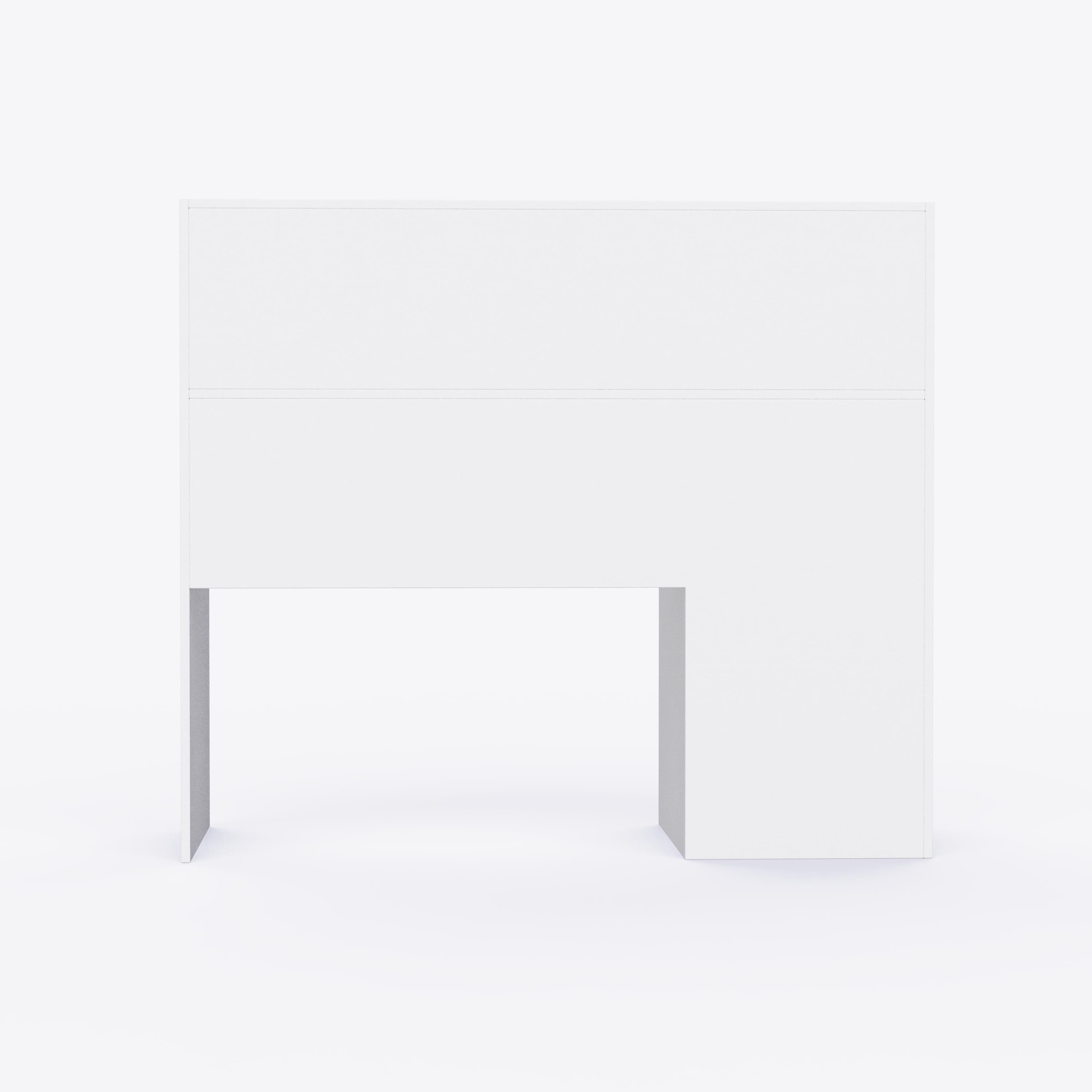 Elementary Study Table In Yellow & White Colour