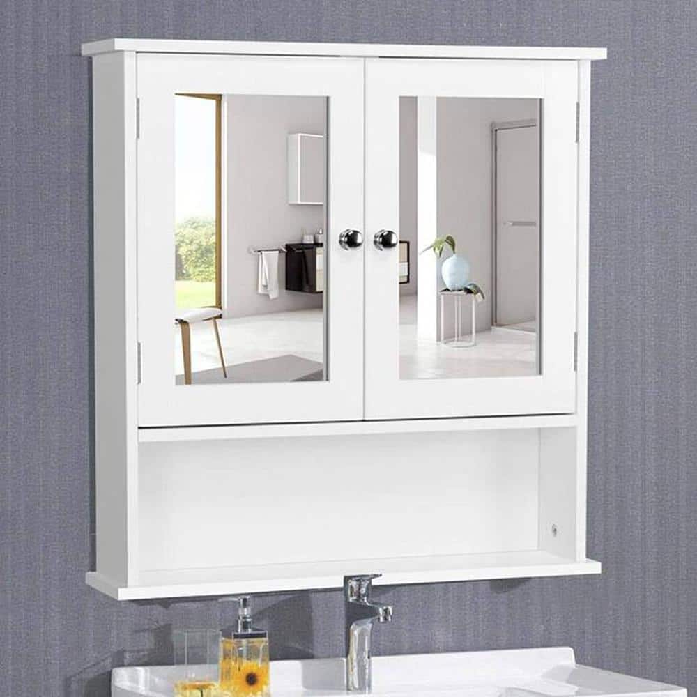 WOODENMOOD Rectangular Wall Cabinet