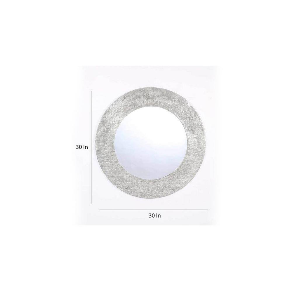 Modern Copper Stainless Mirror in silver