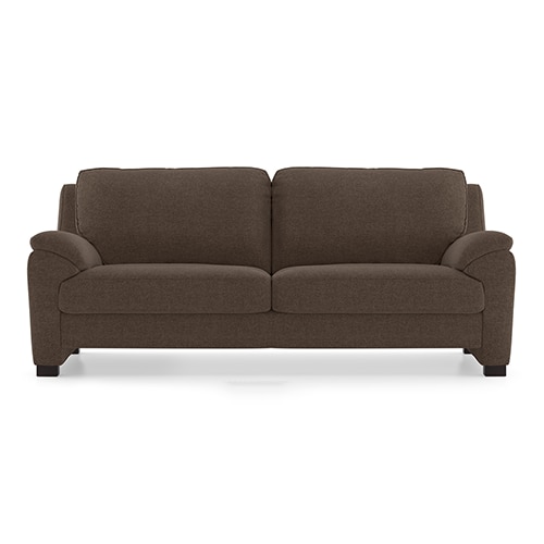 Farina Essential 3 Seater Fabric Sofa in Daschund Brown Colour