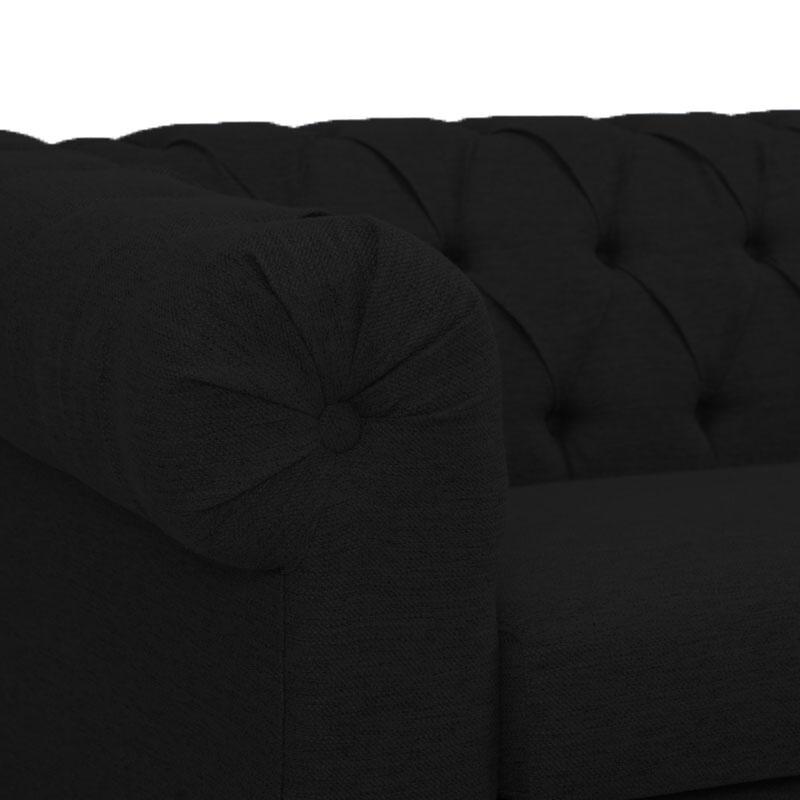 Rolex Fabric Sofa - Black