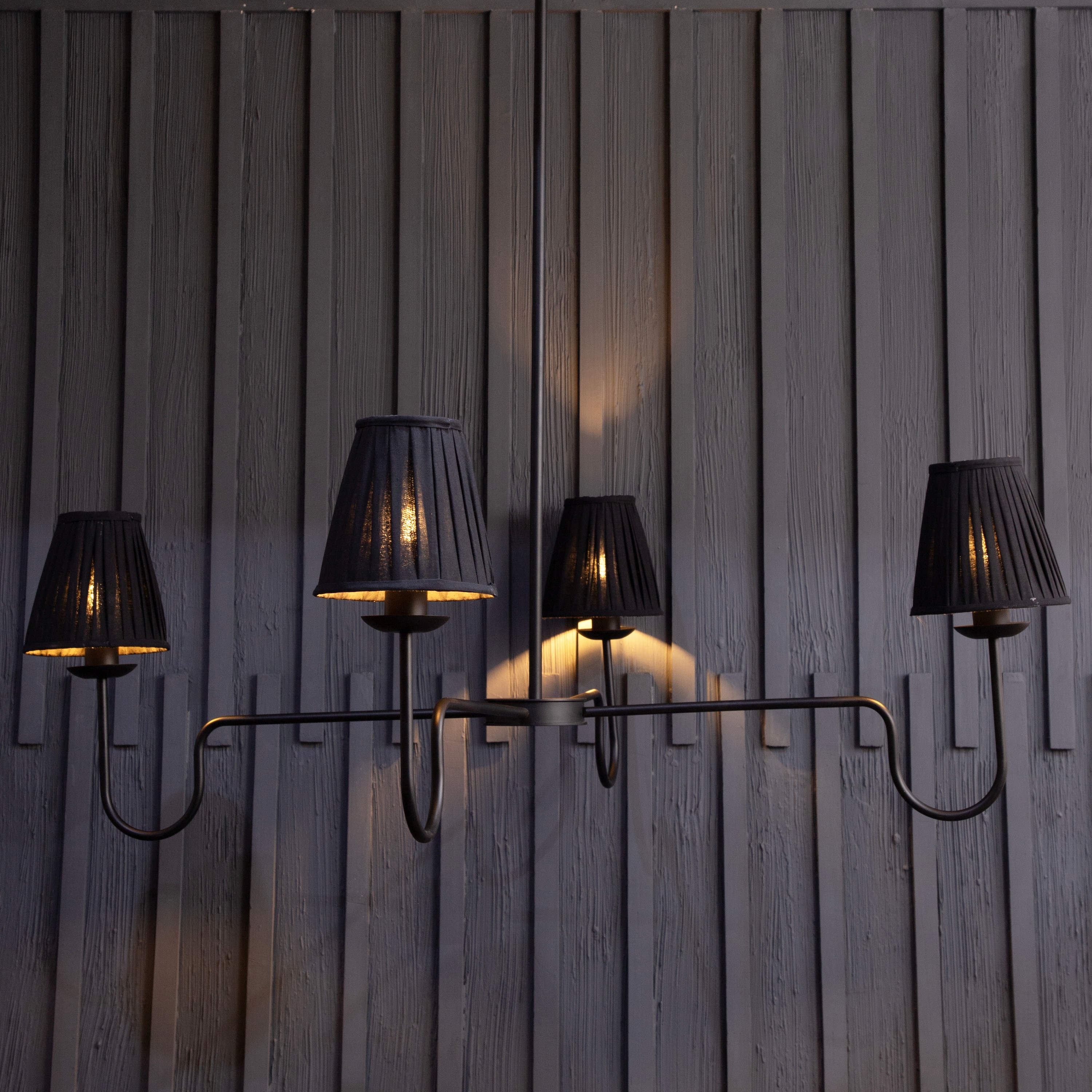 Lombard Black Chandelier By Shoppeefry