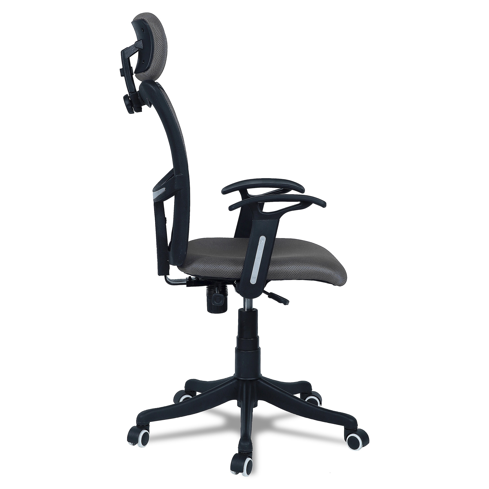 Jeaorda High Back Ergonomic Chair in Grey Colour