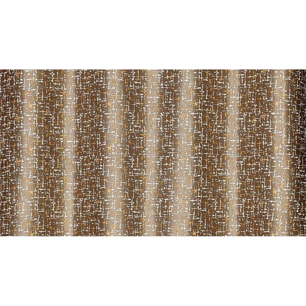 Texture Print Pack of 2 Pieces Room Darkning Window Curtains