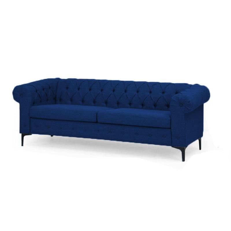 Rolex Fabric Sofa - Navy Blue