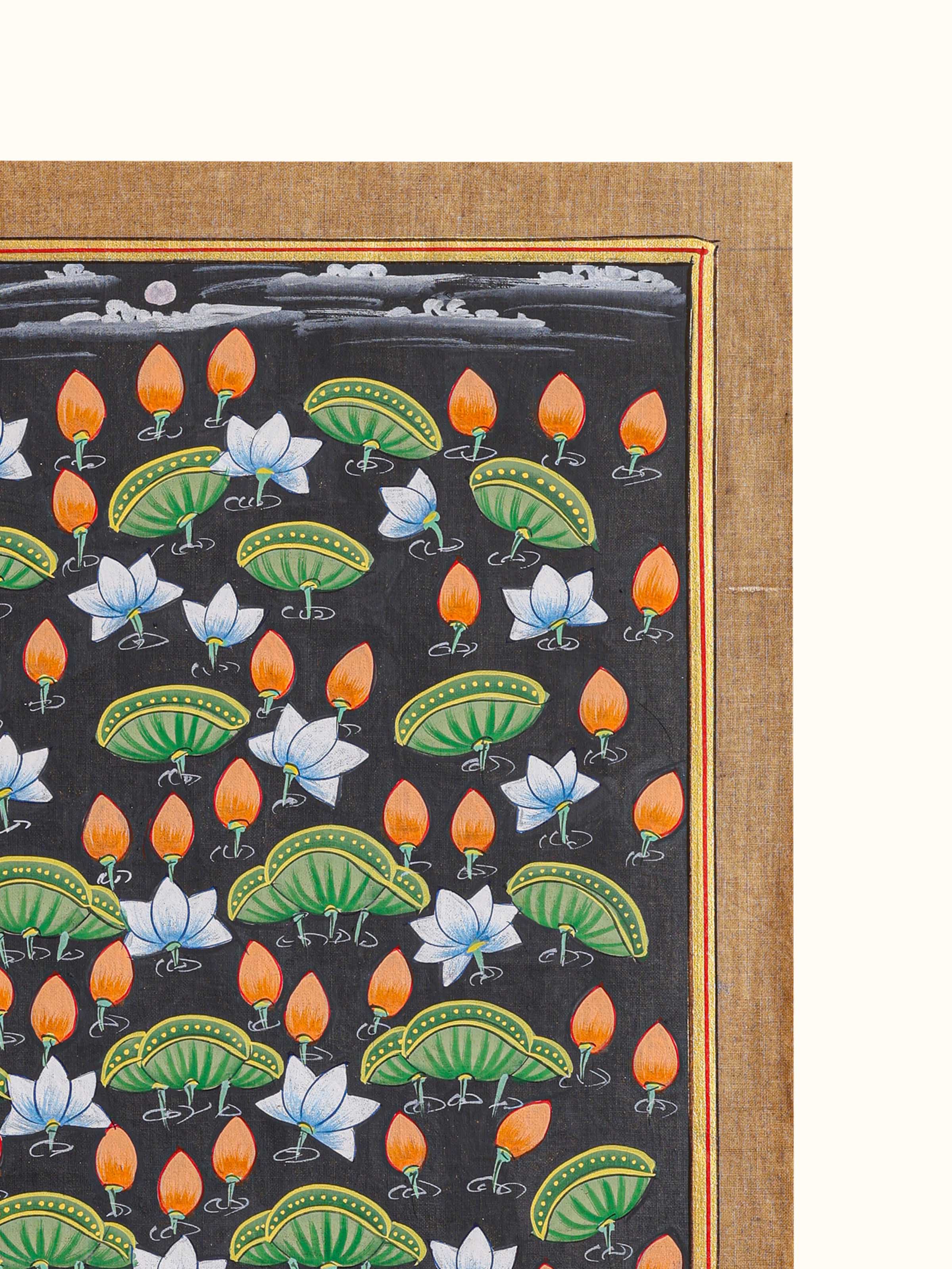 Kamal Talai Pichwai Painting