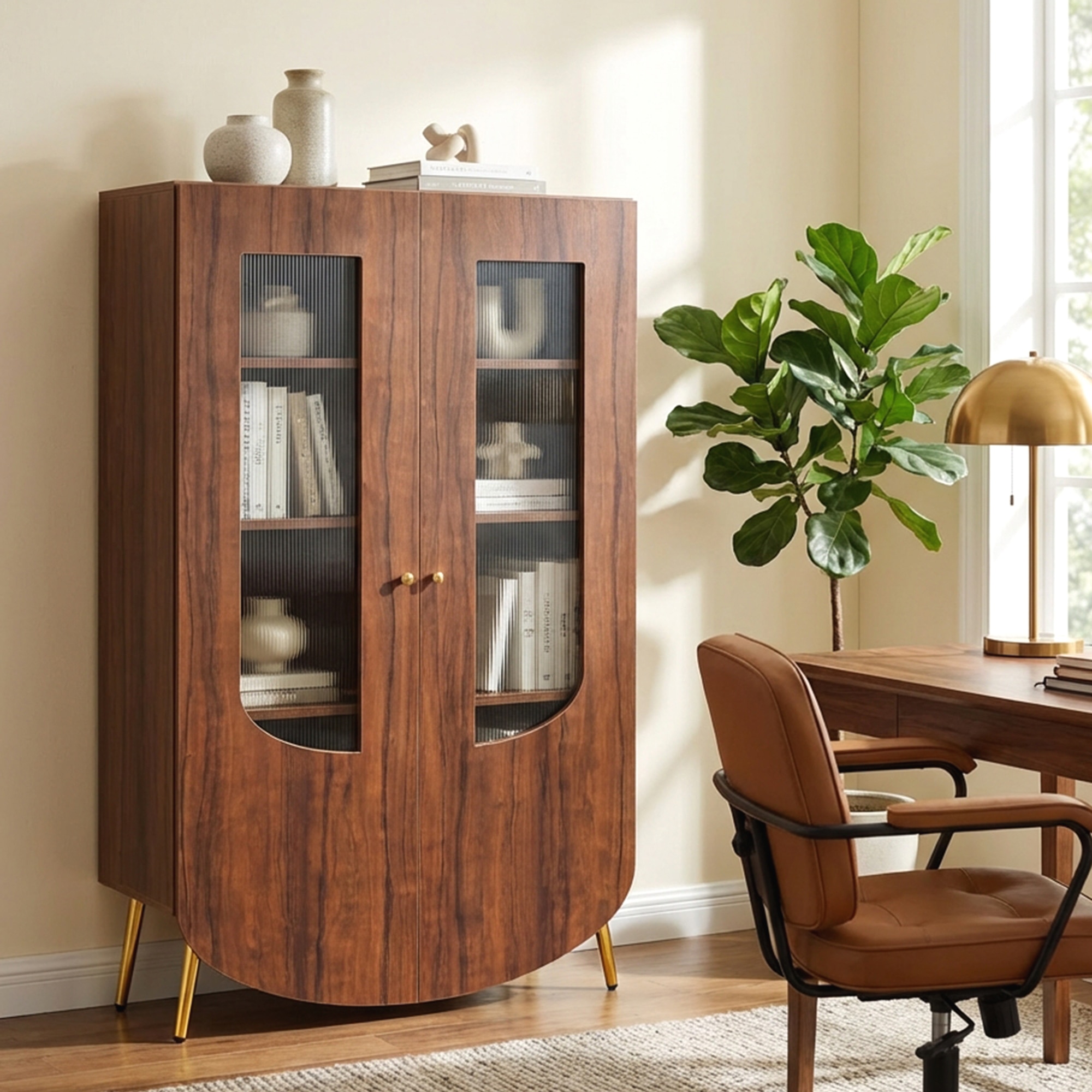 Denzo Wooden Bookshelf for Home, Office & Study Room Storage - Alex Daisy