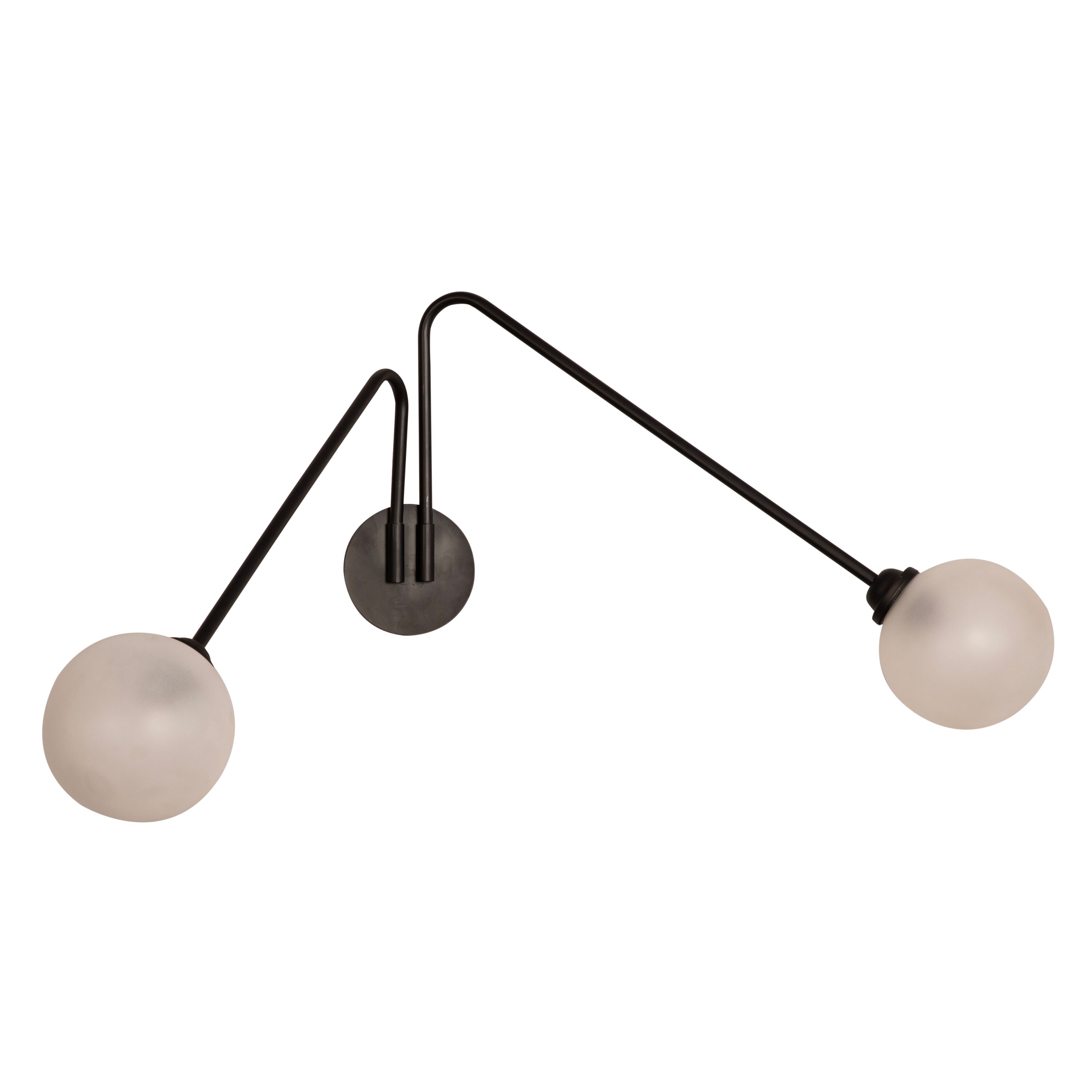 Twin Ball Swivel Wall Sconce By Shoppeefry