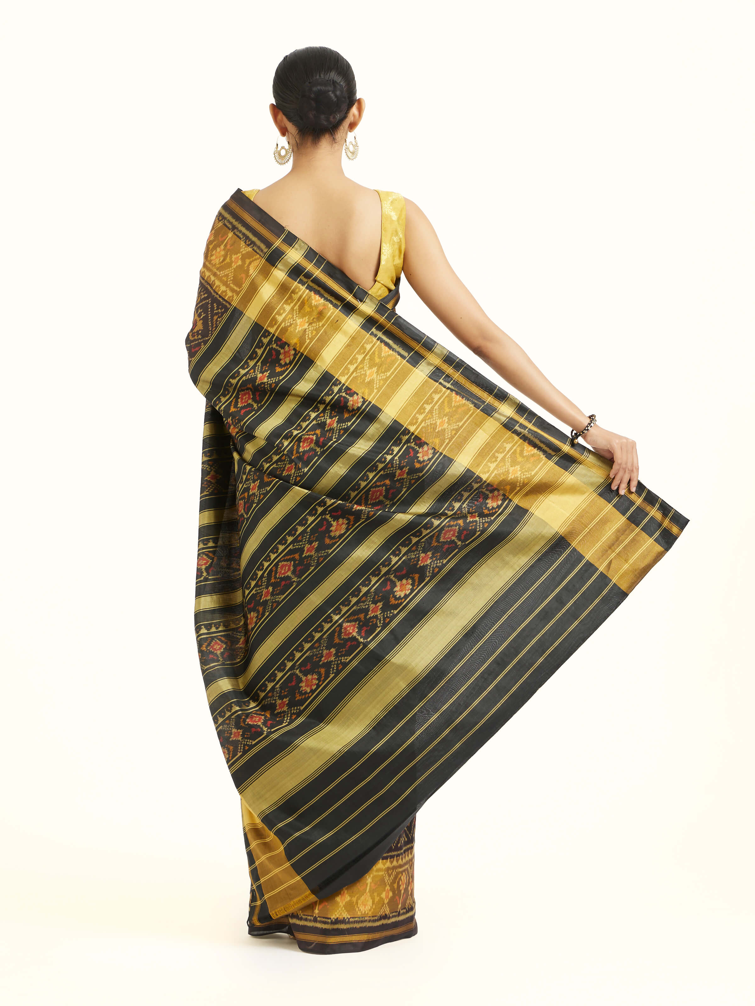 Rajkot Patola Ikat Saree