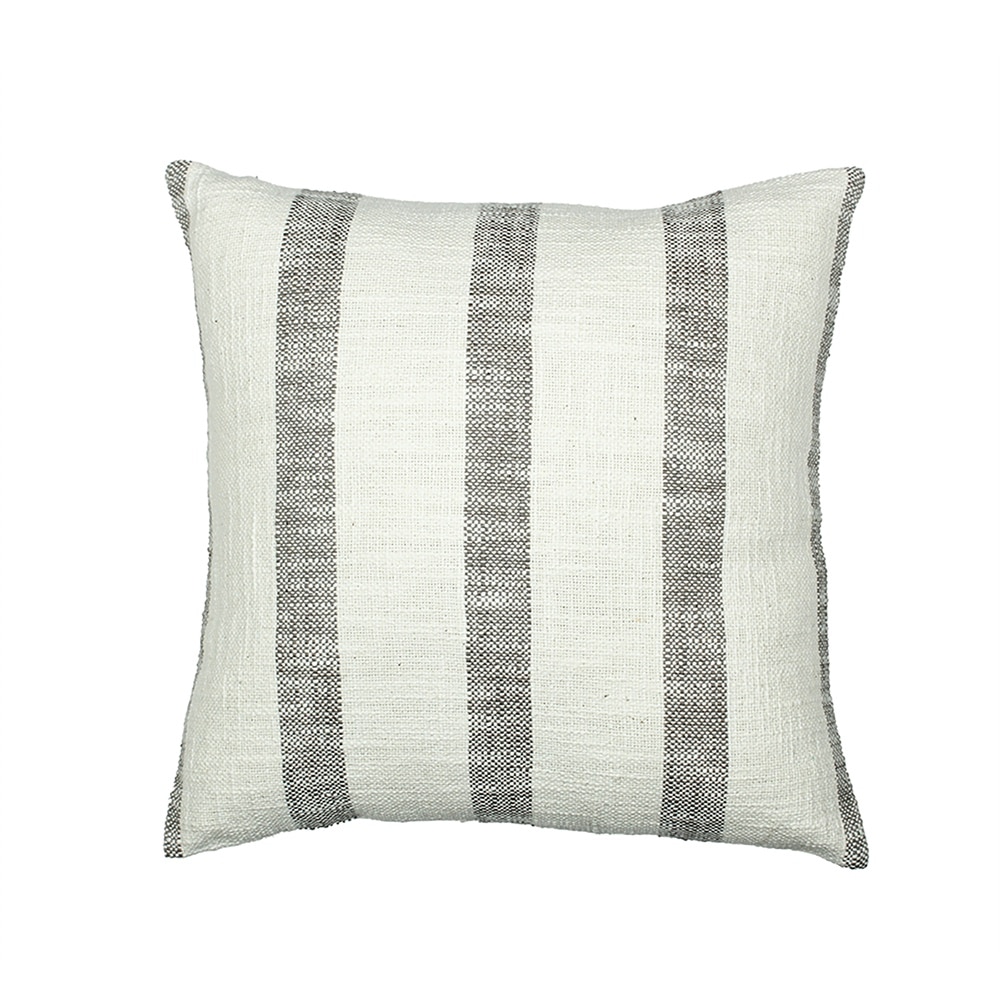 Block Set Of 2 Cushion Cover With Grey Colour