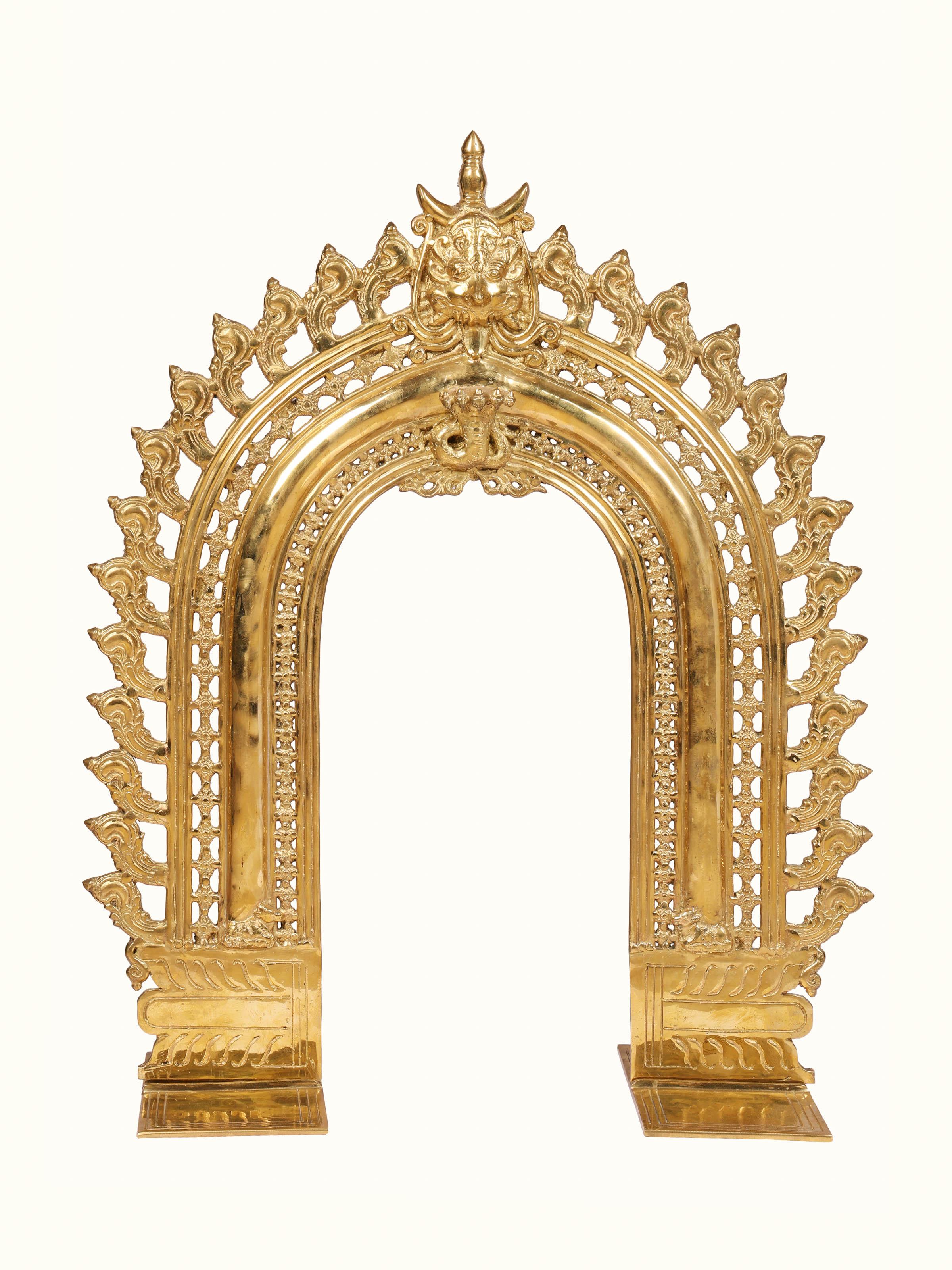 Prabhavali Brass Wall Accent