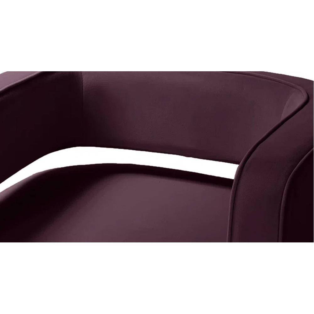 Alson Accent Chair in Purple Colour