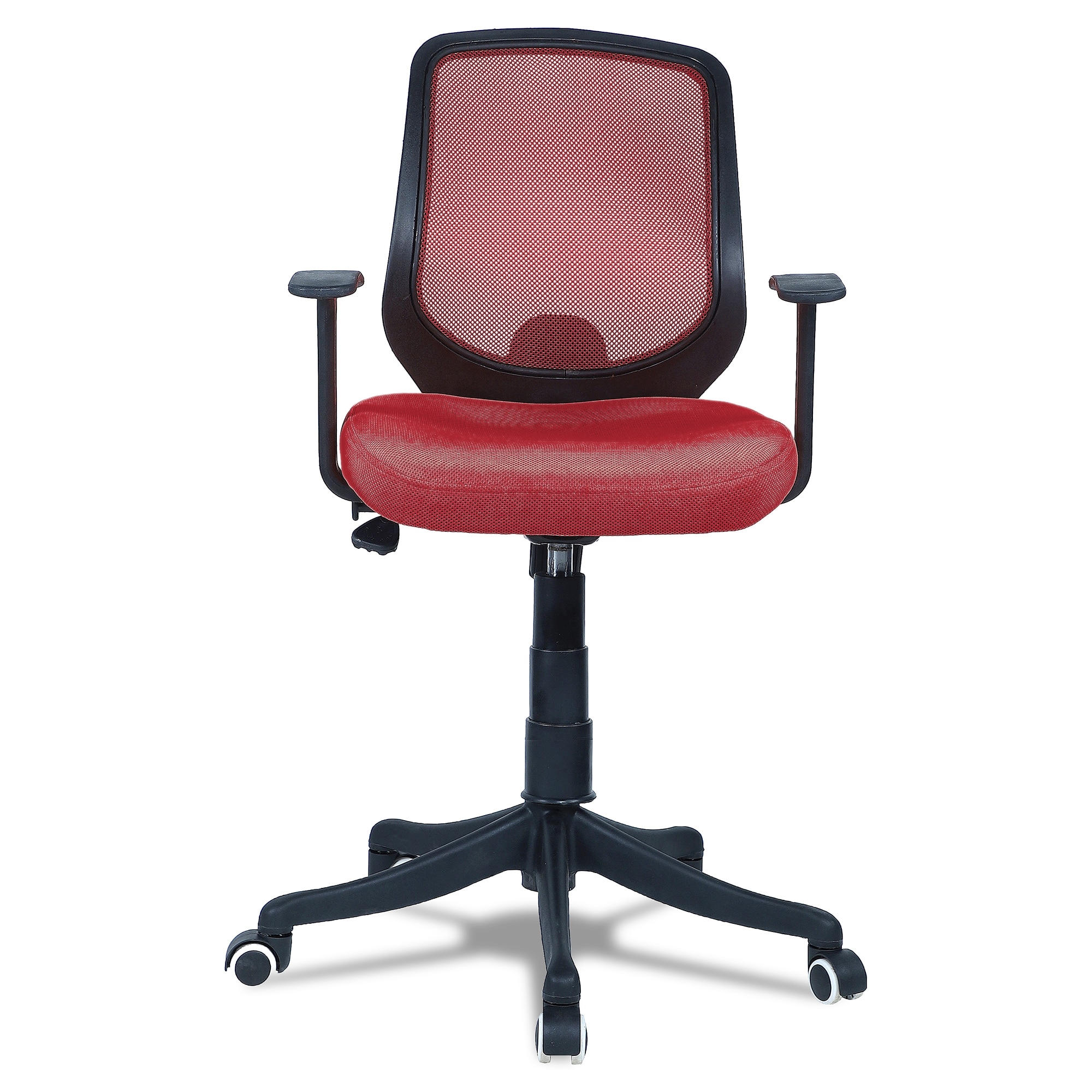 Xxeana Low Back Ergonomic Chair in Red Colour