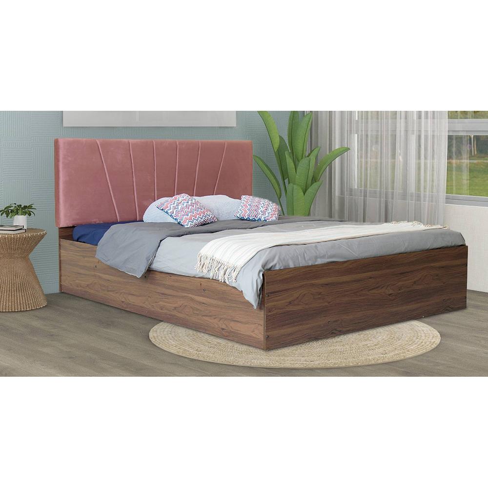 Viveka Bed With Premium Leatherette Fabric And Box Storage Queen Bed