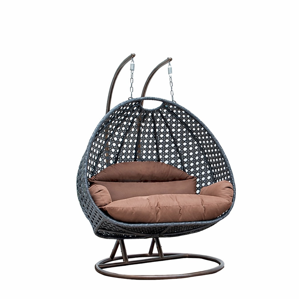 Danielle Metal Swing in Black Color - with Stand - Carrybird
