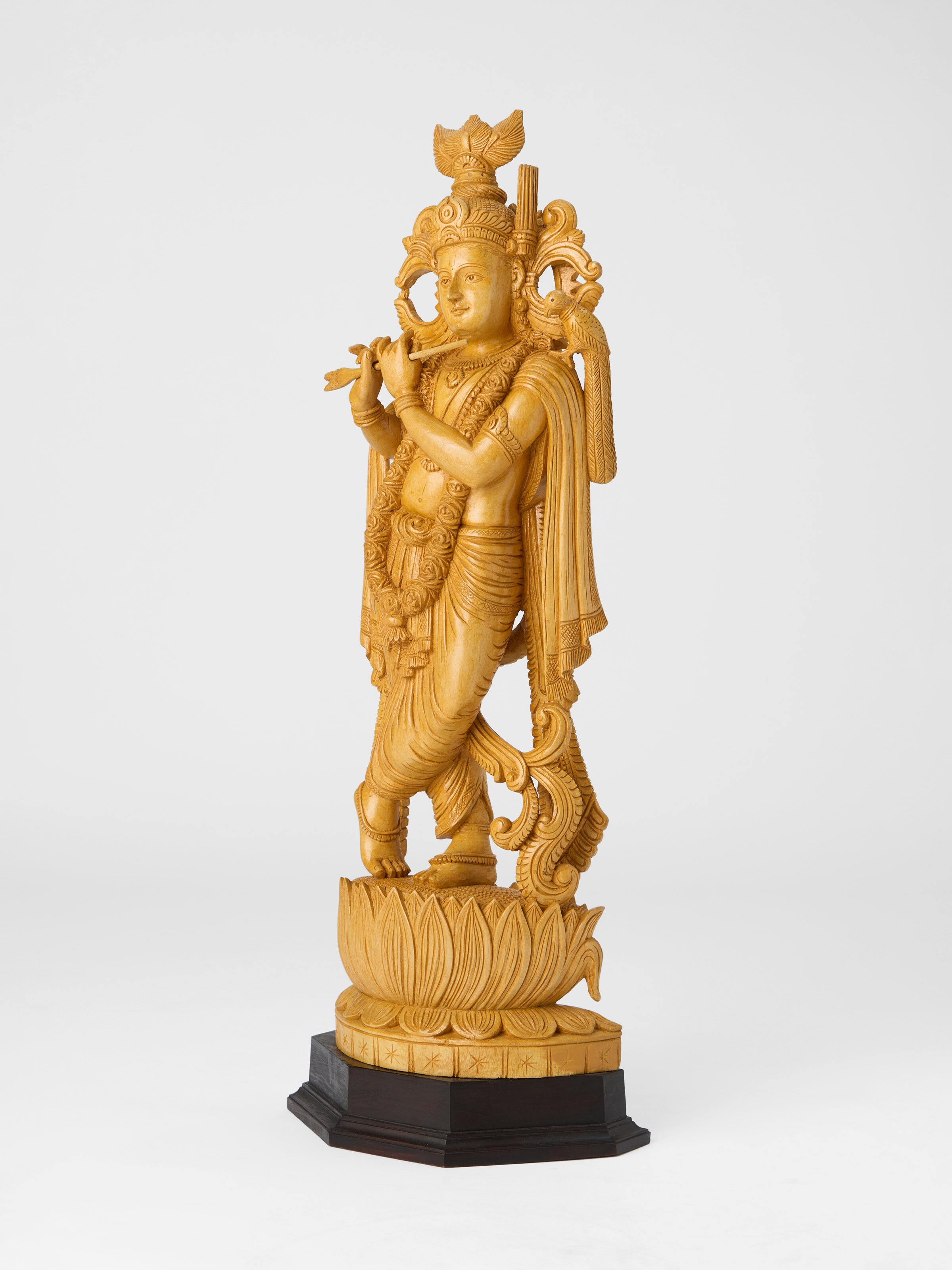Wood Carved Gopala Idol