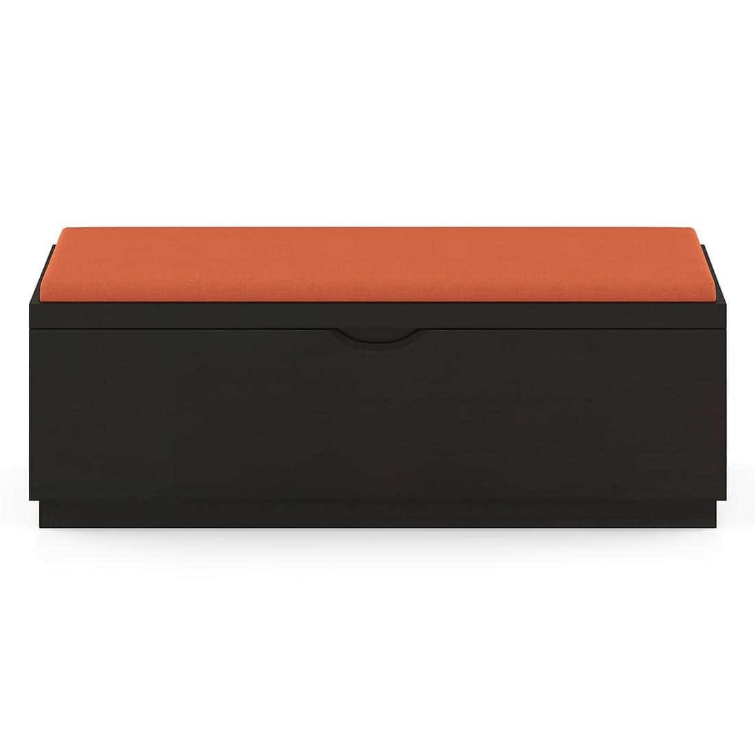 Zephyr Blanket Box In American Walnut Finish