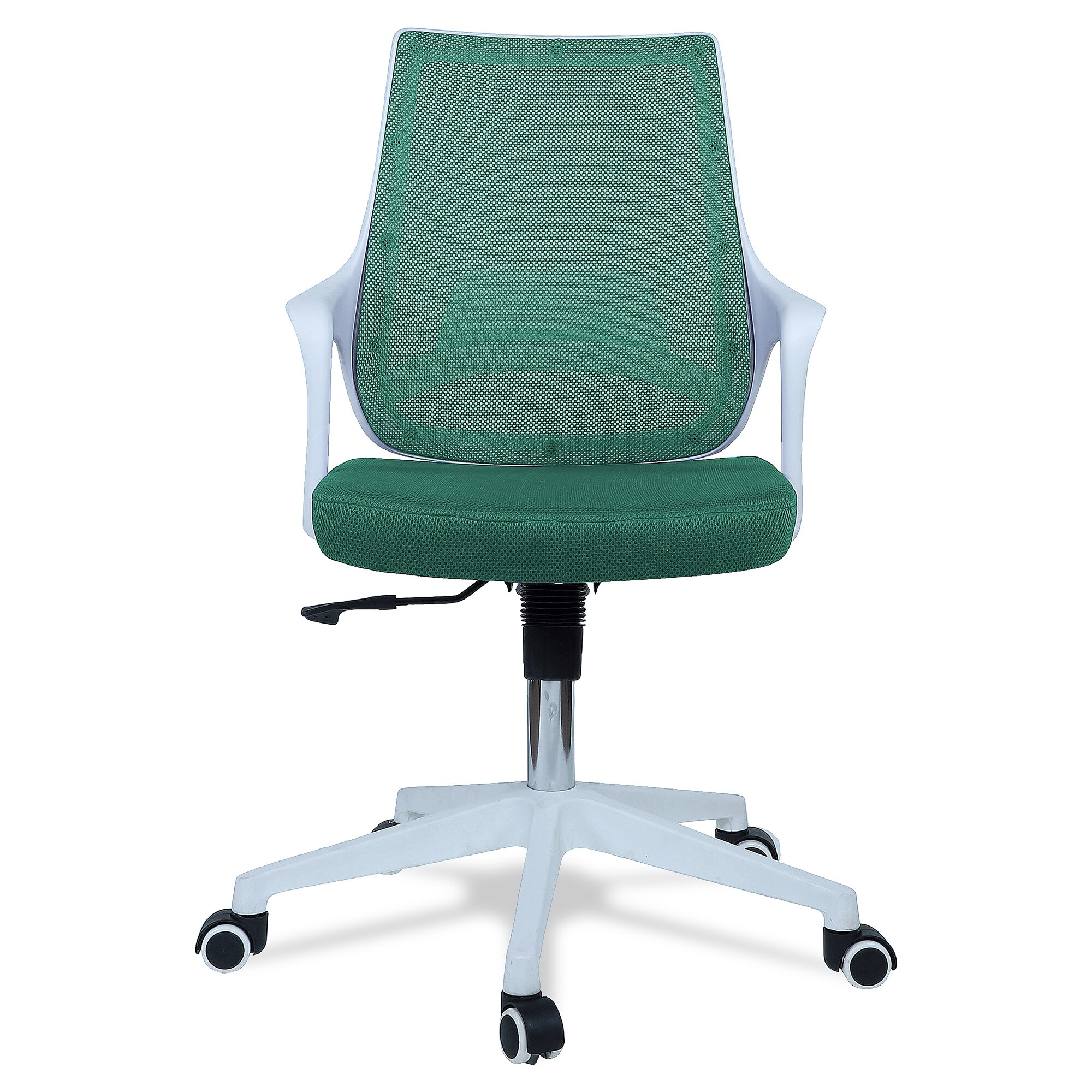 Xeanea Mid Back Ergonomic Chair in Dark Green Colour